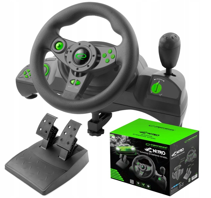 Kierownica Esperanza Nitro EGW102