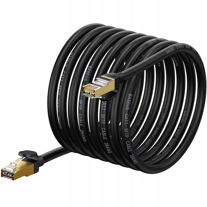 Kabel do internetu Ethernet Cat 7, 10m, Baseus
