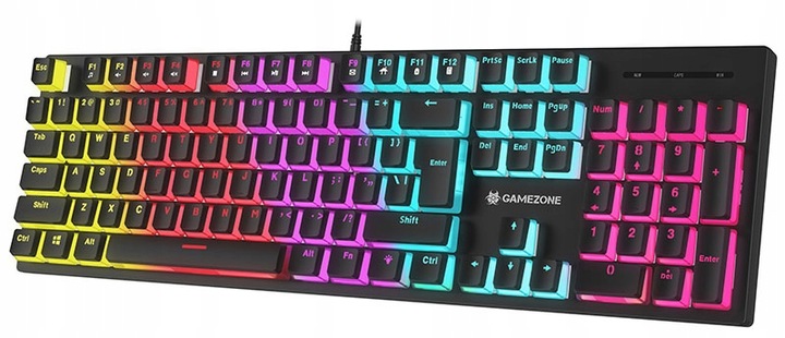 Klawiatura mechaniczna Tracer GAMEZONE UNIQUE PODŚWIETLENIE PUDDING USB