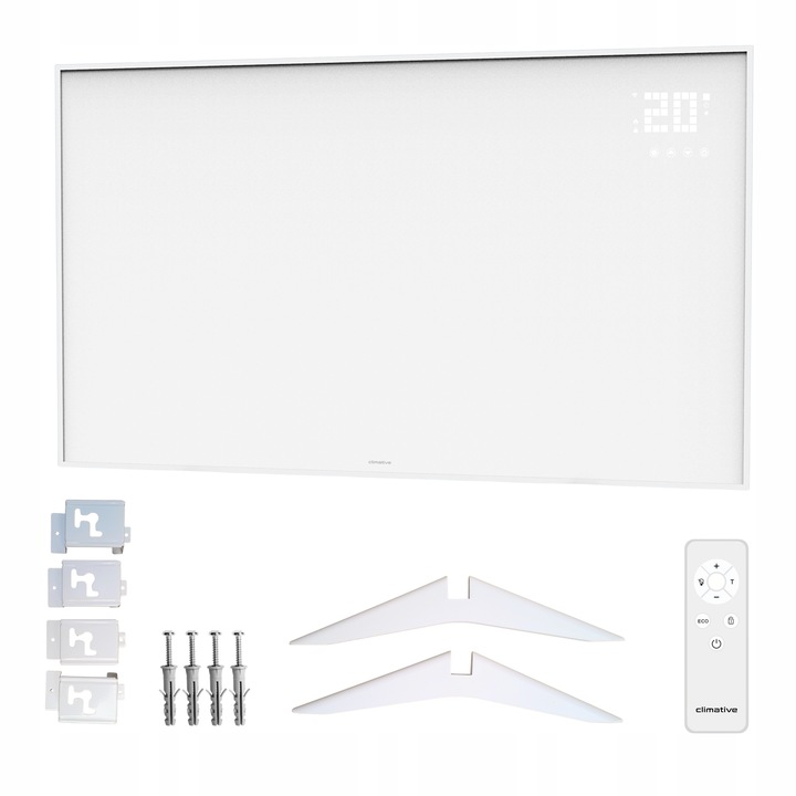 Grzejnik na podczerwień promiennik ciepła WarmUp 770W WiFi Tuya LED