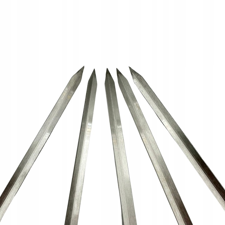 SZPIKULCE SZAMPURY do MIĘSA SZASZŁYKÓW 44cm 5szt