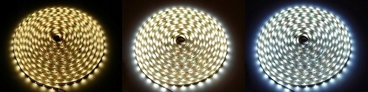 TAŚMA LED 2835 SMD 120 /m 5m LEDY LISTWA NEUTRALNA DZIENNA BIAŁA