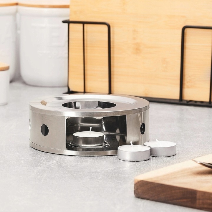 DZBANEK do KAWY HERBATY Ziół z ZAPARZACZEM i PODGRZEWACZEM Andrea 1,5 Lit.