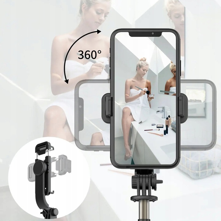 Kijek Selfie Stick do Telefonu GOPRO statyw uchwyt tripod pilot Bluetooth