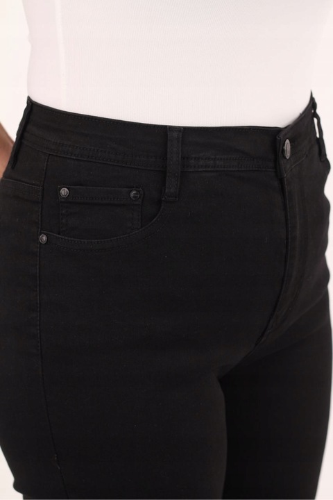 SPODNIE DAMSKIE RURKI JEANSY BAWEŁNIANE ELASTYCZNE DUŻE ROZMIARY