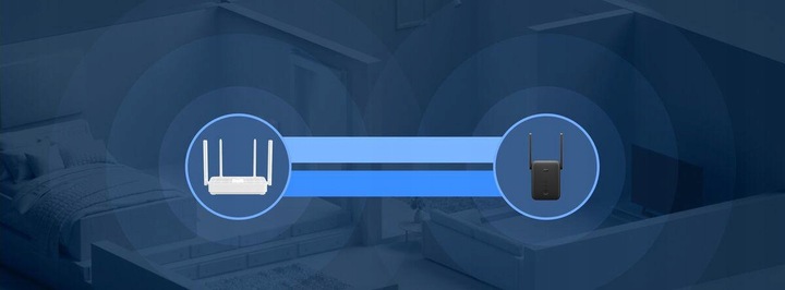 WZMACNIACZ SYGNAŁU Xiaomi Mi WiFi Range Extender AC1200 REPEATER 1200Mb/s