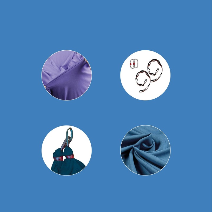 Szarfa akrobatyczna HUŚTAWKA SENSORYCZNA CHUSTA DO AERIAL JOGA 4 metrów