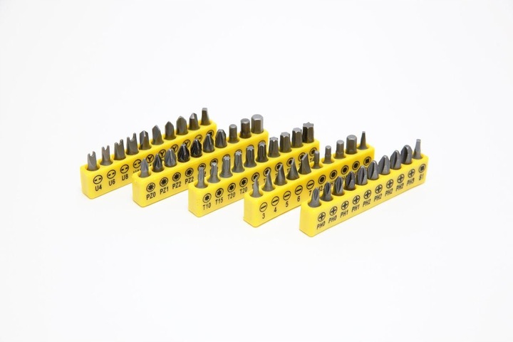 ZESTAW ŚRUBOKRĘTÓW WKRĘTAKÓW BITÓW 65SZT WALIZKA