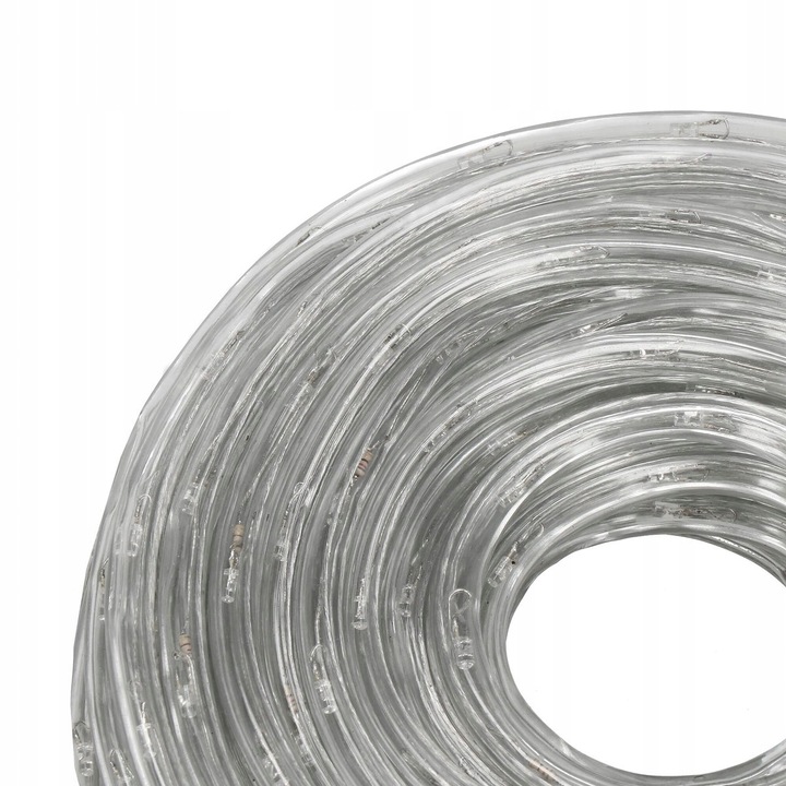 WĄŻ ŚWIETLNY ZEWNĘTRZNY 480 LED LAMPKI CHOINKOWE IP44 20m PROGRAMATOR BIAŁE