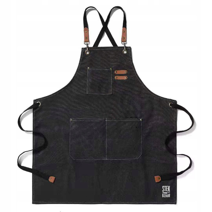 Fartuch Kuchenny StekBzdur Kelnerski Barmański Barberski dla Kucharza