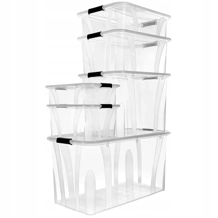 KON-PLAST - Pojemnik na zabawki plastikowy - SOLIDNY - pudełko kosz -