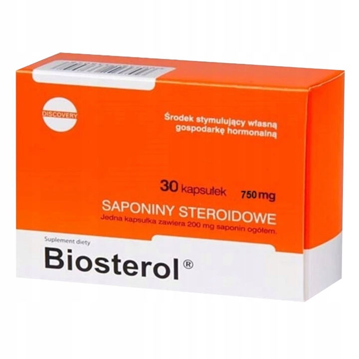 MEGABOL BIOSTEROL 30 TESTOSTERON MASA SIŁA LIBIDO