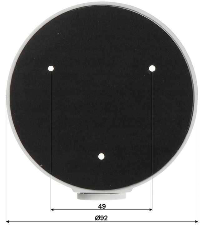 Puszka montażowa adapter kamery Dahua PFA134