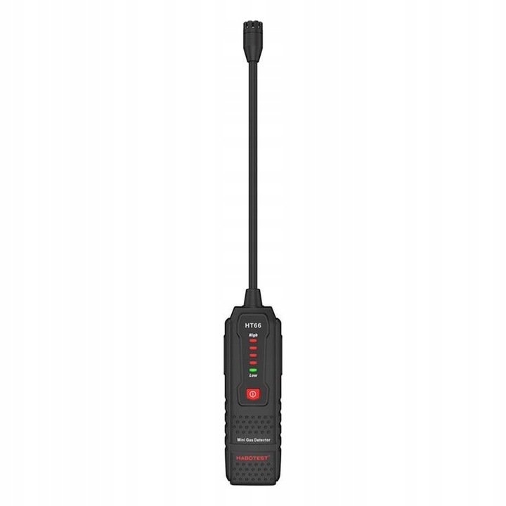 Habotest Mini Detektor Wycieku Gazów Palnych Ht66 Alarm Dźwiękowy Wizualny