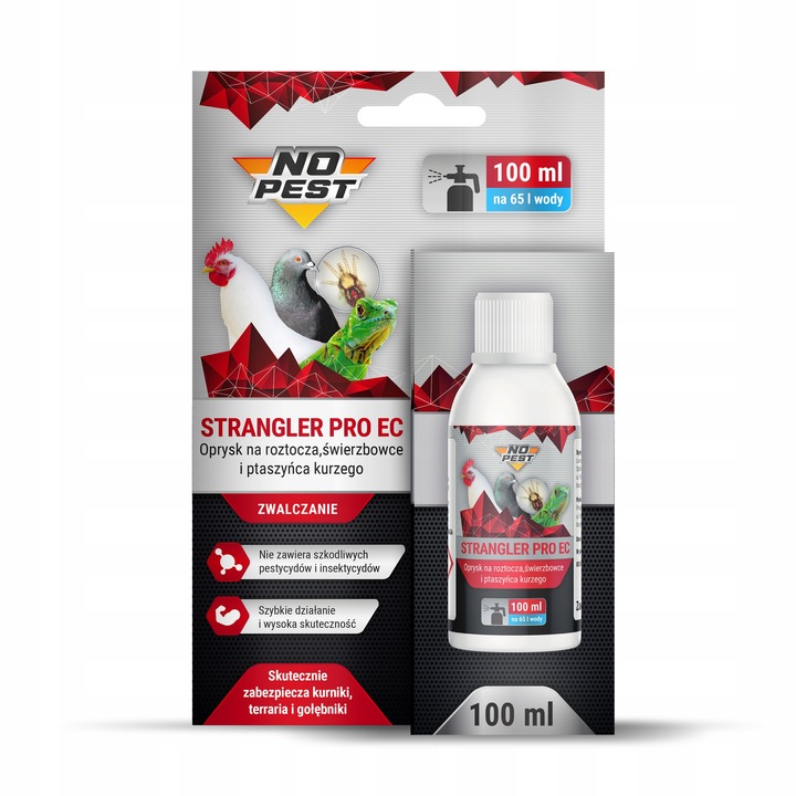 OPRYSK ŚRODEK PREPARAT NA ROZTOCZA PTASZYŃCA DO KURNIKA GOŁĘBNIKA 100ML