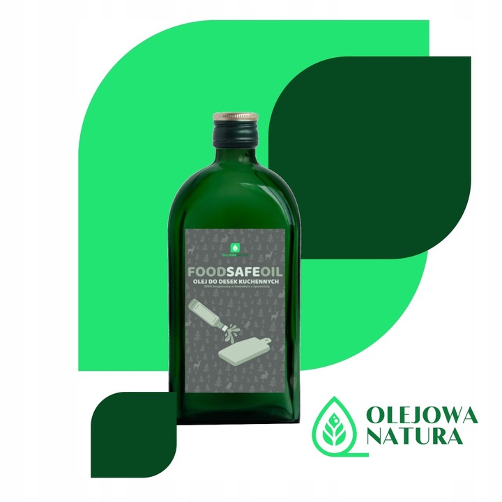 OLEJ DO DESEK KUCHENNYCH bezpieczny i naturalny 250ml OlejowaNatura