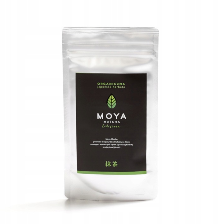 Moya Matcha Codzienna japońska zielona herbata sproszkowana BIO 50g