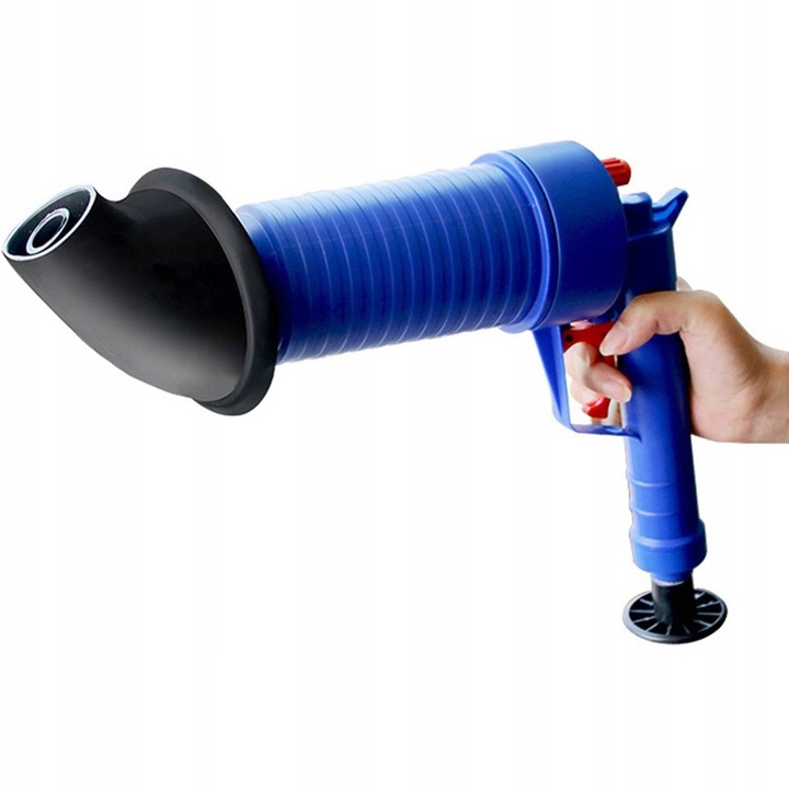 PISTOLET DO UDRAŻNIANIA RUR PRZEPYCHACZ TOALET WC ZLEWU KANALIZACJI KRET