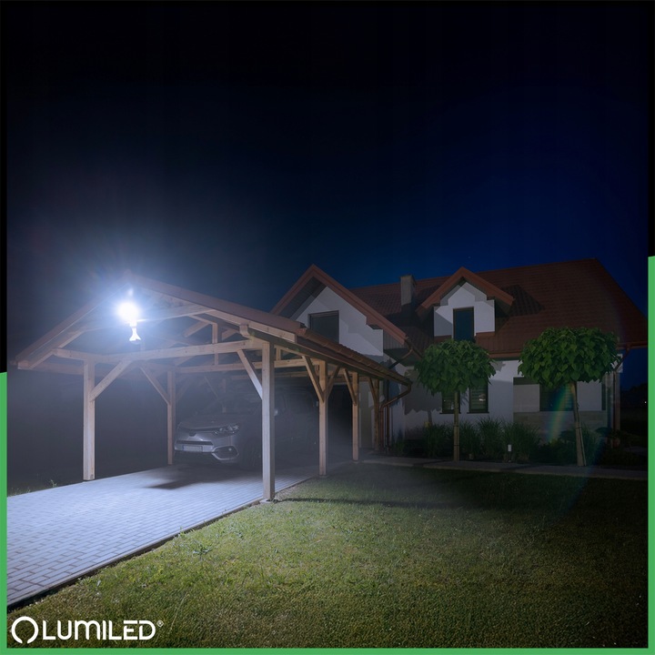 Halogen Naświetlacz Lampa LED 100W 11000 lm IP65 SUPER MOCNY 6000K