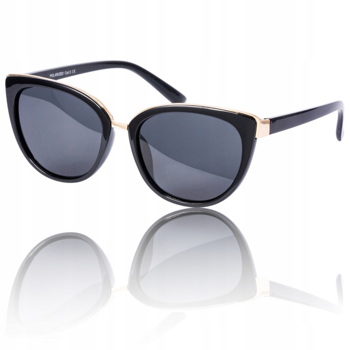 OKULARY PRZECIWSŁONECZNE POLARYZACYJNE DAMSKIE PolarZONE Z ETUI ŚCIERECZKA
