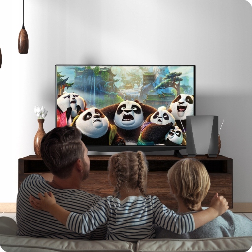 Antena do Tv Naziemnej dvbt2 Pokojowa Zewnętrzna Wewnetrzna UHF VHF