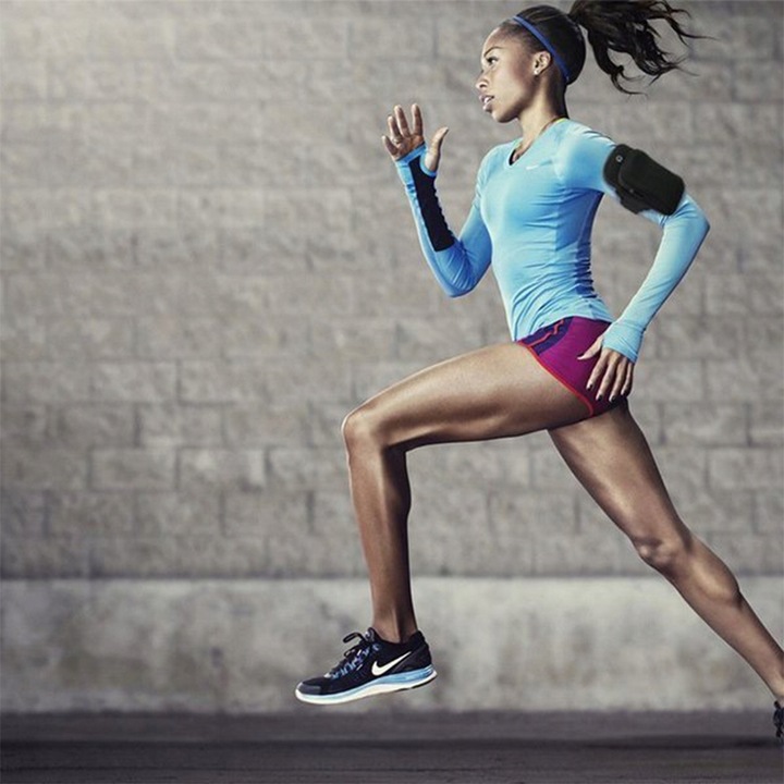 POJEMNA MOCNA OPASKA POKROWIEC DO BIEGANIA JOGGINGU NA RAMIĘ TELEFON