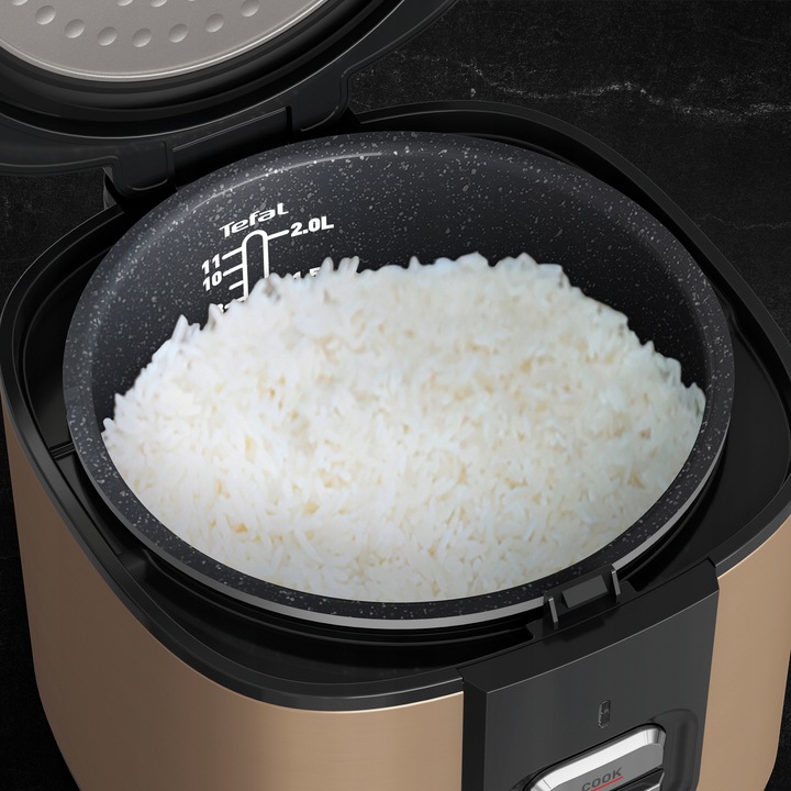 Multicooker ryżowar TEFAL Coppertinto garnek elektryczny 700W 2l