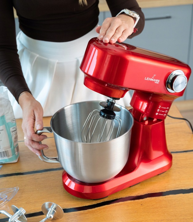 ROBOT PLANETARNY KUCHENNY MIKSER 3x MIESZADŁA DUŻA MISA HAK CIASTA