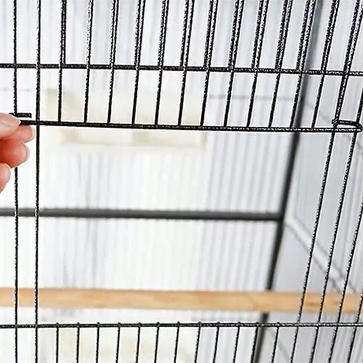 KLATKA DUŻA METALOWA DLA PTAKÓW EGZOTYCZNYCH WOLIERA DLA PAPUG KANARKÓW