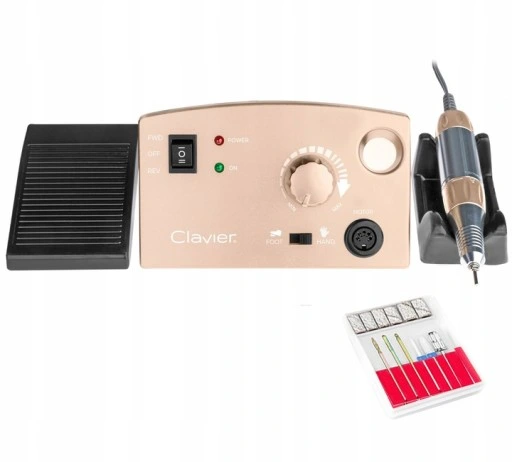 PROFESJONALNA FREZARKA DO MANICURE 40 W + FREZY