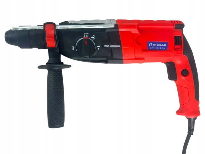 MŁOTOWIERTARKA MŁOT UDAROWY WIERTARKA Z UDAREM 2950W SDS+ 4,8J WIERTŁA