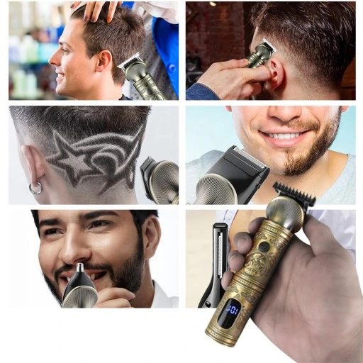 TRYMER DO WŁOSÓW GOLARKA DO BRODY ZESTAW 6W1