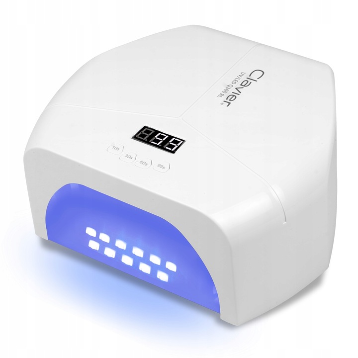 Lampa Uv Led Do Paznokci Q100 Manicure Hybrydy Żele Lustrzane Dno Clavier
