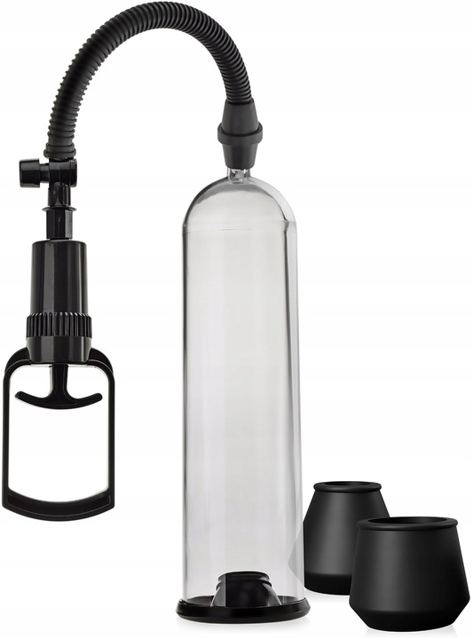 POMPKA DO PENISA + KREM NA POWIĘKSZENIE + WIBRUJĄCY RING + 3 USZCZELKI