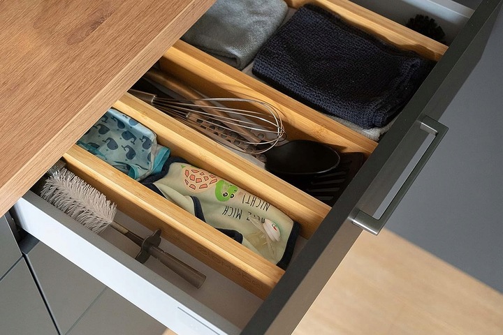 4x ORGANIZER DO SZUFLADY SZUFLAD SZAFY PRZEGRÓDKA SEPARATOR PODZIAŁKA