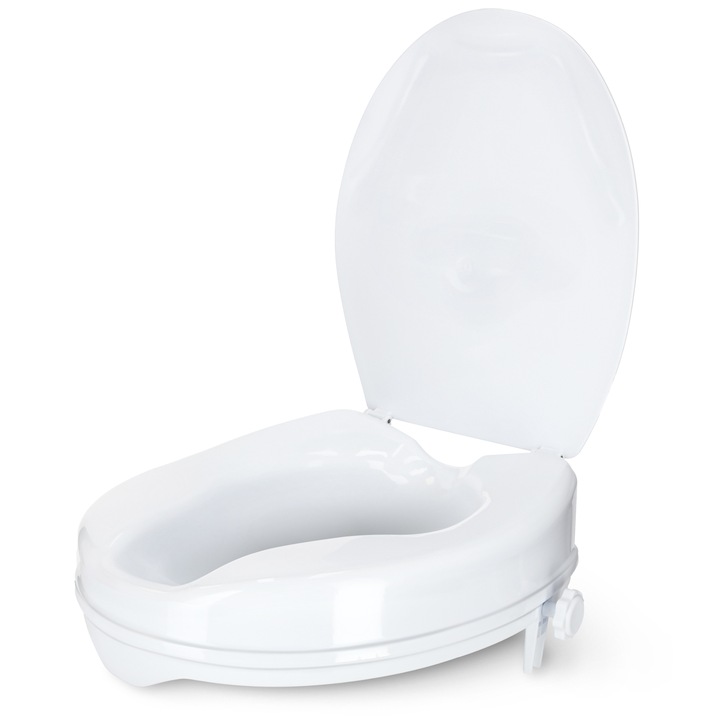 NASADKA NAKŁADKA TOALETOWA PODWYŻSZAJĄCA NA SEDES Z KLAPĄ DESKA WC 5 CM