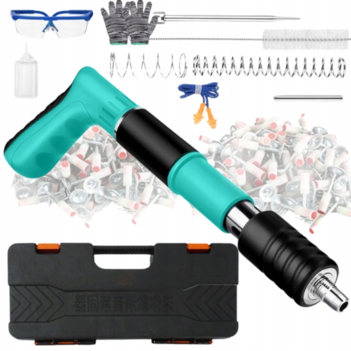 ZSZYWACZ PNEUMATYCZNY GWOŹDZIARKA DO DREWNA BETONU METALU + 200