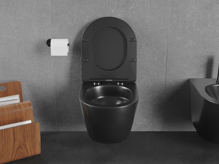 MEXEN LENA MISKA WC RIMLESS TORNADO DESKA WOLNOOPADAJĄCA DUROPLAST