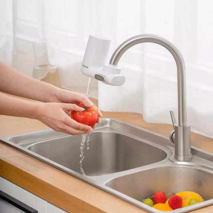 Filtr wody na kran PHILIPS AWP3703, nakranowy filtr do wody