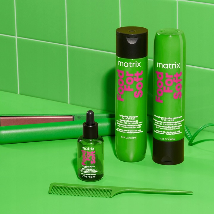 Matrix Food For Soft szampon do włosów suchych, odżywka, nawilżający