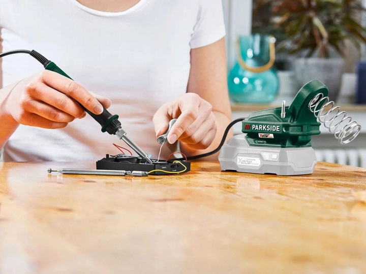 STACJA LUTOWNICZA lutownica PARKSIDE AKUMULATOROWA 20V X20V Team