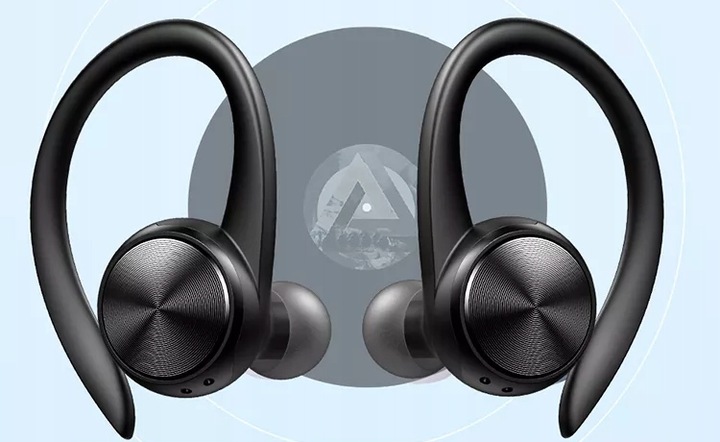 SPORTOWE SŁUCHAWKI BEZPRZEWODOWE BLUETOOTH DOUSZNE POWERBANK TWS LEMON