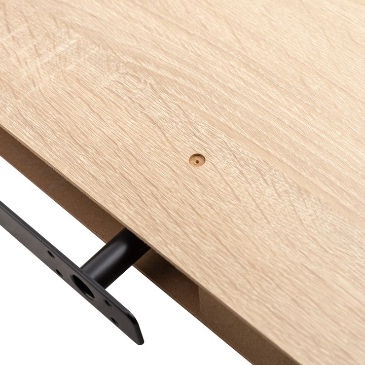 Półka ścienna samowisząca - FS 118x23 Dąb sonoma