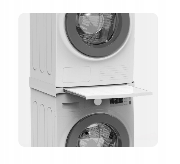 Meliconi Torre Smart L60 Łącznik Pralki Suszarki Uniwersalny z Półką