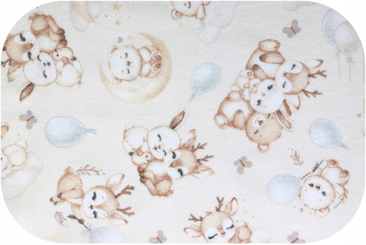 PIELUCHA pieluszka FLANELOWA 5-PAK ZESTAW 5 SZTUK kolorowe grube z FLANELI