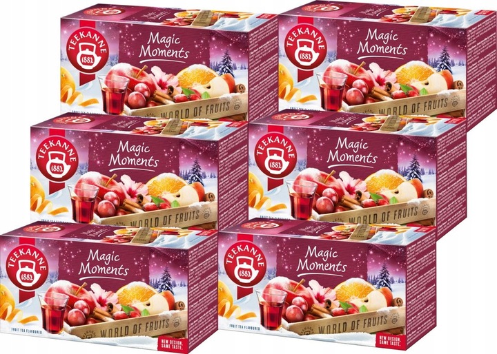 (x6) TEEKANNE Herbata Magic Moments 20tb