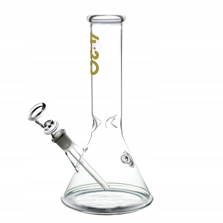 Bongo Szklane Bongo Lodowe Z Filtracją + Cybuch + Sitka Stalowe