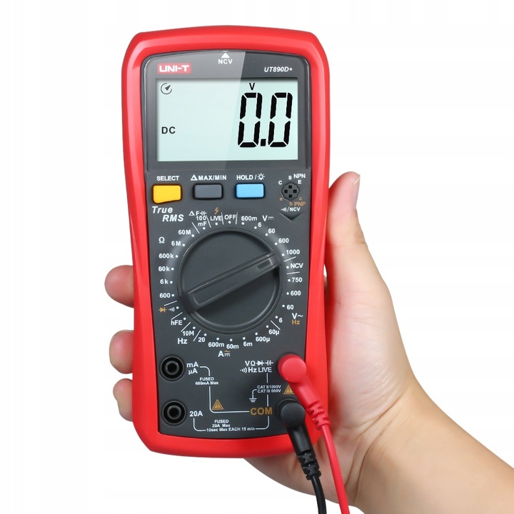 Miernik uniwersalny Uni-T UT890D+