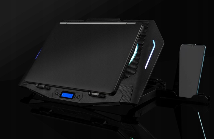 PODKŁADKA CHŁODZĄCA DO LAPTOPA Z EKRANEM 15,6 ORAZ 17,3 CALA MODECOM CF21