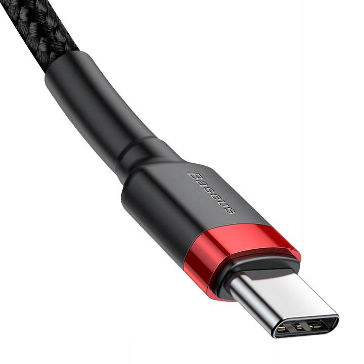 BASEUS MOCNY KABEL USB-C SZYBKIE ŁADOWANIE TYP-C TYPE-C PD 60W QC 3.0 1M